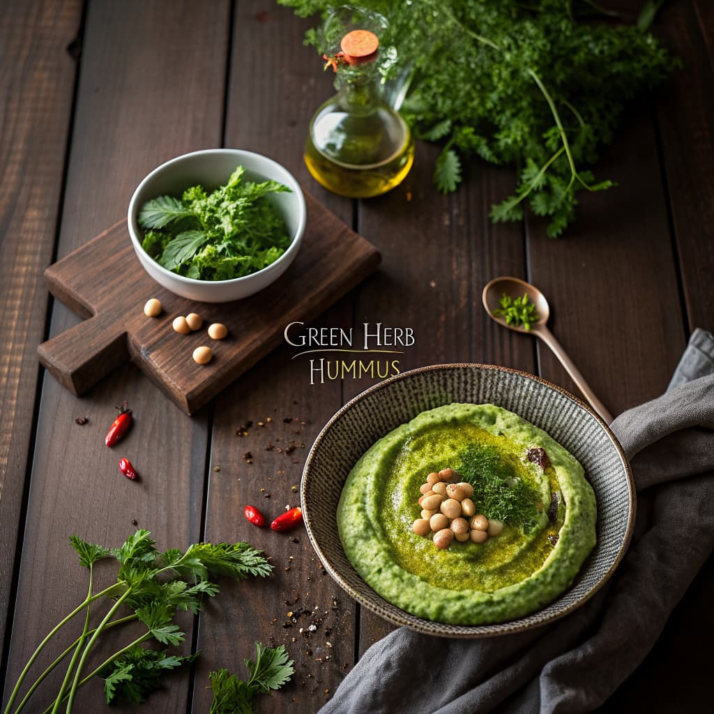Green Herb Hummus